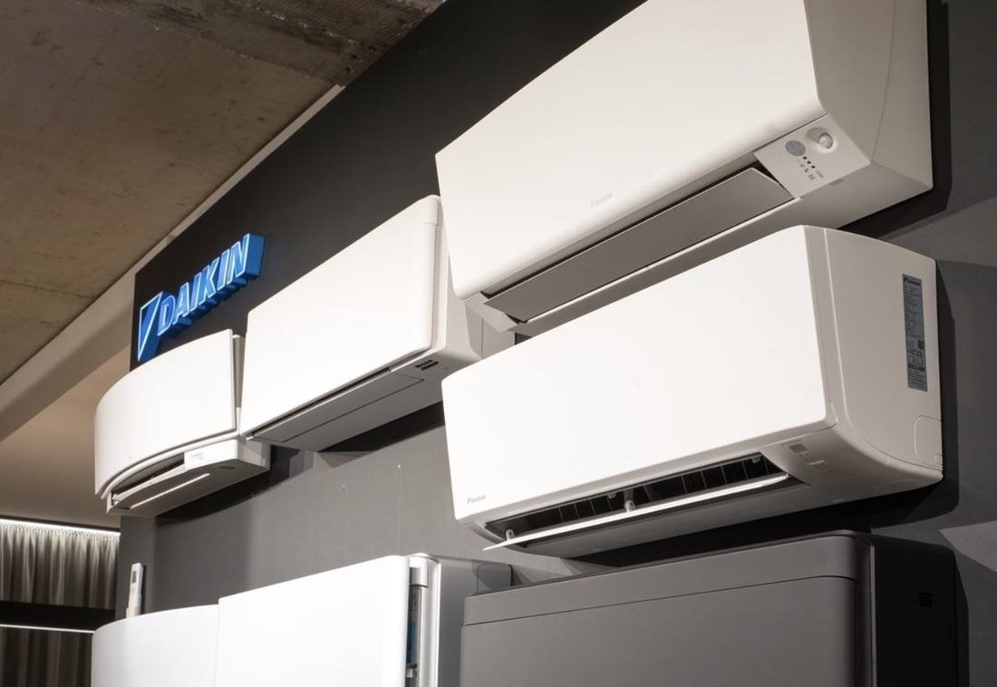 Modele Daikin expuse în showroomul Euroinstal din Chișinău
